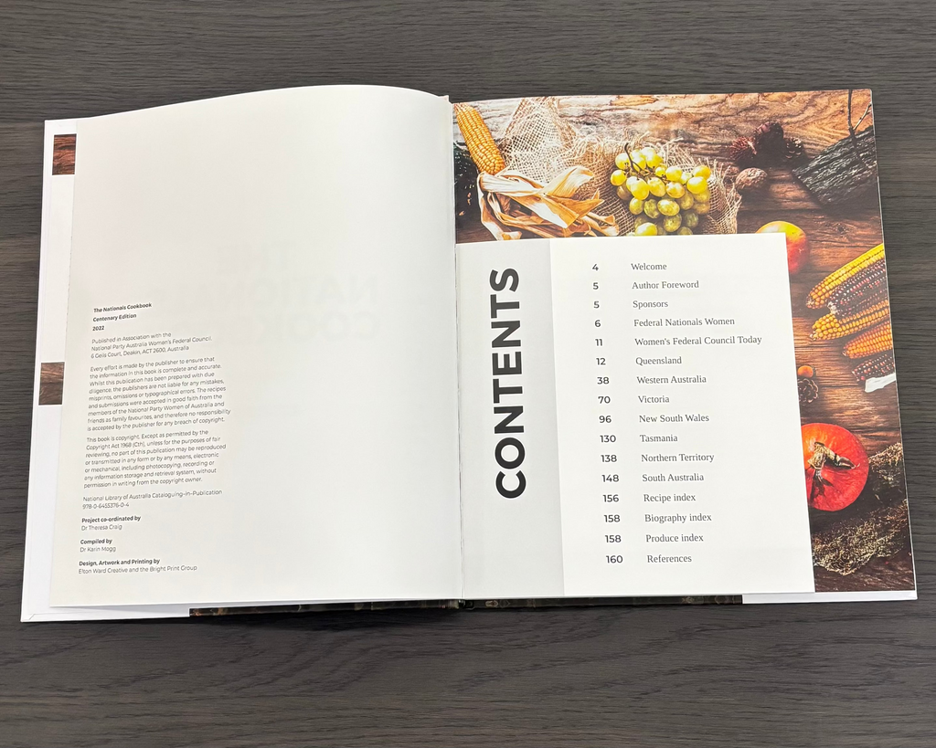 The Nationals Cookbook – Centenary Edition